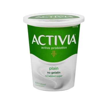 Activia Yogurt Plain 650ml